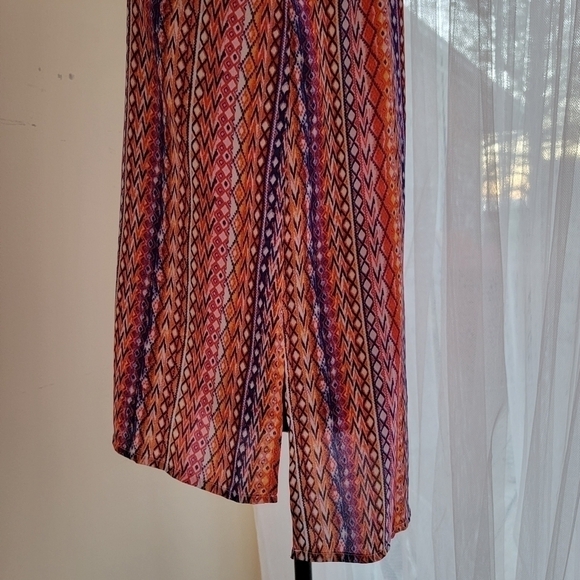 paper Crane Halter Multicolor Blouse Size Small EUC - Picture 3 of 9